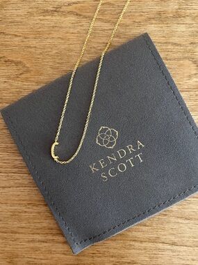 Initial “C” Necklace | 18k gold vermeil | Kendra Scott | 16” with extender
